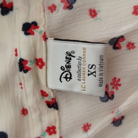 XS Lauren Conrad Disney no sleeve blouse - Picture 3 of 7